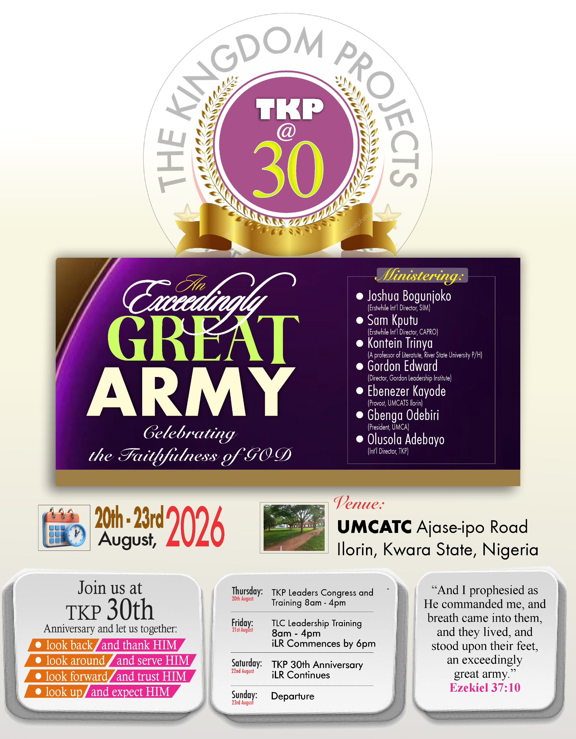 TKP@30 Anniversary Flyer